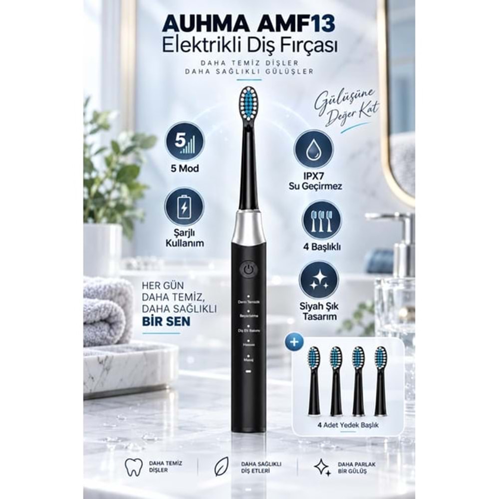 AUHMA AMF13 ELEKTRİKLİ DİŞ FIRÇASI