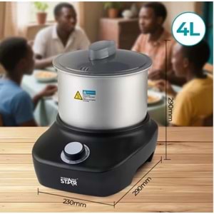 WİNNİNG STAR ST-9511 SWALLOW MAKER PÜRE MAKİNESİ FUFU MAKER