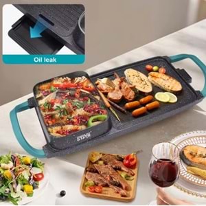 WİNNİNG STAR ST-9814 2in1 HOT POT WİTH GRİLL
