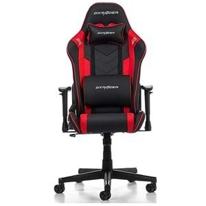 DXRACER P132 PRİNCE SERİ YUMUŞAK YÜZEYLİ 130KG OYUNCU KOLTUĞU SİYAH/KIRMIZI