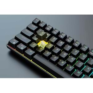 GAMEPOWER NEXA HE60 1K RGB KABLOLU HALL-EFFECT MANYETİK SWİTCH KABLOLU GAMİNG KLAVYE SİYAH