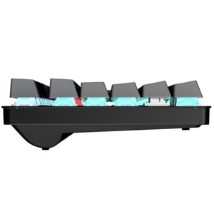 GAMEPOWER EVA 5 RED SWİTCH 88 TUŞ USB RGB GAMİNG KLAVYE