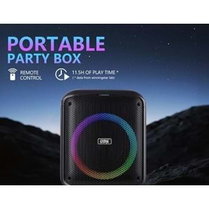 WİNNİNG STAR PORTABLE PARTY BOX MİKROFONLU ST-8101