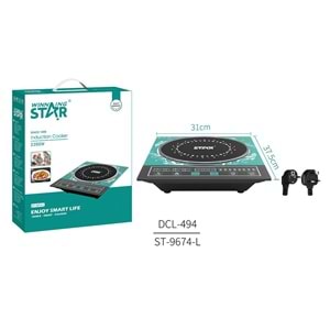 WİNNİNG STAR ELEKTRİKLİ OCAK İNDUCTİON ST-9674-L