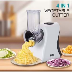 WİNNİNG STAR ST-6600 4in1 ELEKTRİKLİ RENDE SEBZE KESME MAKİNESİ