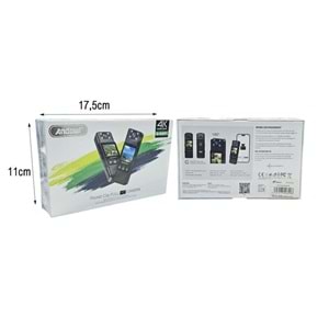 ANDOWL 4K POCKET CLİP FULL HD CAMERA Q-SA01 2554128