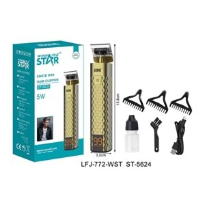 WINNING STAR ST-5624 SAÇ SAKAL TIRAŞ MAKİNESİ