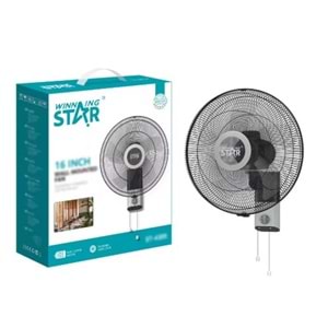 WİNNİNG STAR DUVARA ASILAN VANTİLATÖR 16İNÇ ST-4305
