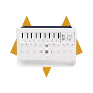 2553101 8 FARKLI SESLİ AMBİYANS IŞIKLI BLUETOOTH HOPARLÖR