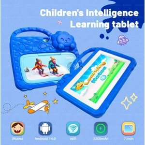 NODIZZ NPAD708 7 İNÇ 8GB/512GB KİDS STUDY ÇOCUK TABLETİ PURPLE