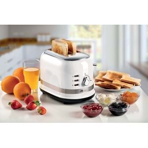 ARİETE 0149 MODERNA EKMEK KIZARTMA MAKİNESİ - BEYAZ