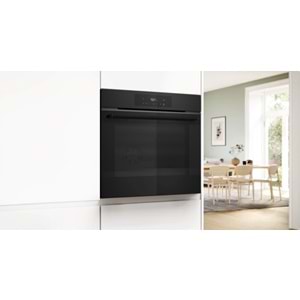 BOSCH Serie 6 Ankastre Fırın 60 x 60 cm Mat siyah - HJG852YT0T