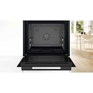 BOSCH Serie 6 Ankastre Fırın 60 x 60 cm Mat siyah - HJG852YT0T