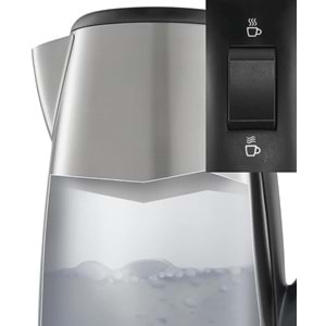 BOSCH TTA5603 CAM HAZNELİ ÇELİK ÇAY MAKİNESİ ELEKTRİKLİ