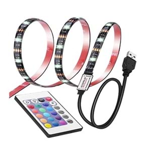 TWİSTED MİNDS TM-RGB-2M MONİTÖR / TV RGB LED ŞERİT USB GİRİŞLİ 2 METRE