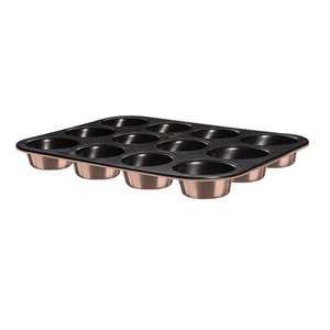 BERLİNGERHAUS BH-6473 12Lİ MUFFİN KALIBI ROSE GOLD