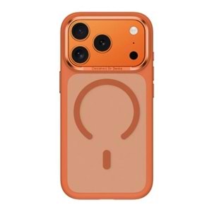 BENKS MİST KILIF İPHONE 17 PRO MAX TURUNCU