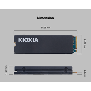 KİOXİA EXCERİA LSC11K1T02G8 1TB NVME SSD