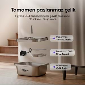 XENON SMART X8651 AKILLI SU PINARI 3L - ÇELİK