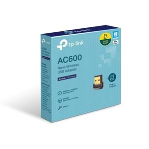 TP-LİNK ARCHER T2U NANO AC600 NANO WİRELESS USB ADAPTER
