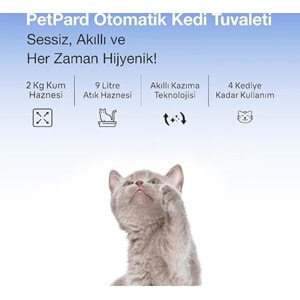FAKİR PETPART CLB-01 OTOMATİK KEDİ TUVALETİ
