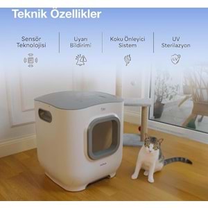 FAKİR PETPART CLB-01 OTOMATİK KEDİ TUVALETİ