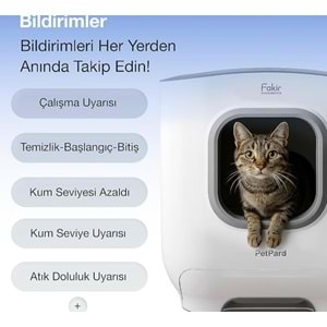 FAKİR PETPART CLB-01 OTOMATİK KEDİ TUVALETİ