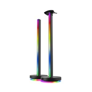 Yeelight Beam RGBIC Işık Çubuğu Siyah – Akıllı LED, Renkli Ambiyans, Wi-Fi & Bluetooth Kontrollü