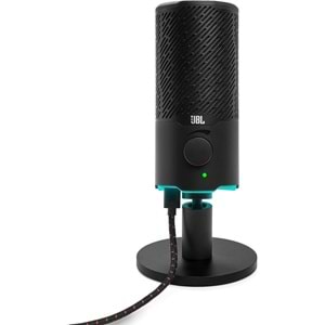 JBL QUANTUM STREAM ÇİFT KUTUP DESENLİ PREMIUM USB MİKROFON – YAYIN, KAYIT VE OYUN İÇİN YÜKSEK KALİTELİ SES