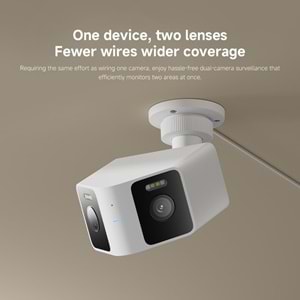 XİAOMİ CW100 ÇİFT LENS DIŞ MEKAN GÜVENLİK KAMERASI