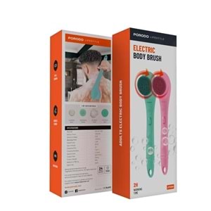 PORODO LİFESTYLE 4'Ü 1 ARADA ELEKTRİKLİ VÜCUT FIRÇASI - PEMBE PD-LFST104-PK