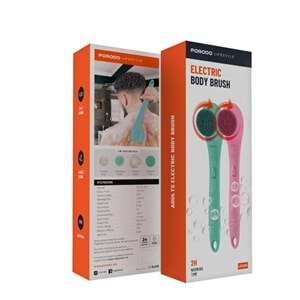 PORODO LİFESTYLE 4'Ü 1 ARADA ELEKTRİKLİ VÜCUT FIRÇASI - MAVİ PD-LFST104-BU