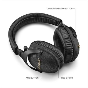 MARSHALL MONITOR III ANC KABLOSUZ BLUETOOTH KULAKLIK SİYAH