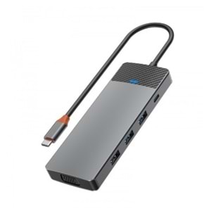 A921HV WİWU ALPHA 9İN1 TYPE-C HUB