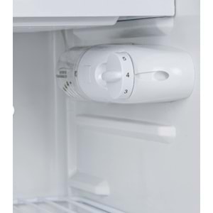 GEEPAS GRF115SPEH 110L GÜMÜŞ MİNİ BUZDOLABI - GÜÇLÜ KOMPRESÖR, EMNİYET KİLİDİ, AYARLANABİLİR TERMOSTAT