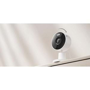 XIAOMI SMART CAMERA C100 2K FULL HD 360° GECE GÖRÜŞLÜ YAPAY ZEKA DESTEKLİ AKILLI EV GÜVENLİK KAMERASI