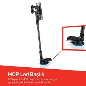 ARZUM AR4211 MAGICLEAN FLEXBİN ŞARJLI DİKEY SÜPÜRGE