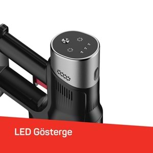 ARZUM AR4211 MAGICLEAN FLEXBİN ŞARJLI DİKEY SÜPÜRGE