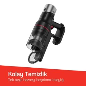 ARZUM AR4211 MAGICLEAN FLEXBİN ŞARJLI DİKEY SÜPÜRGE
