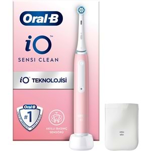 ORAL-B IO ŞARJLI DİŞ FIRÇASI SENSİ CLEAN, PEMBE