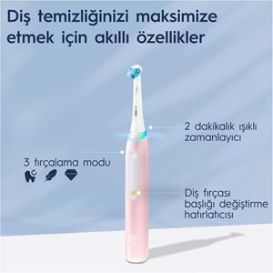 ORAL-B IO ŞARJLI DİŞ FIRÇASI SENSİ CLEAN, PEMBE