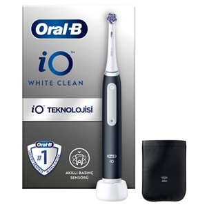 ORAL-B IO ŞARJLI DİŞ FIRÇASI SENSİ CLEAN, SİYAH