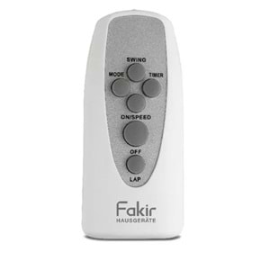 FAKİR SV50D9 UZAKTAN KUMANDALI AYAKLI VANTİLATÖR - 60W GÜÇLÜ MOTOR - 3 KADEMELİ HIZ AYARI - BEYAZ