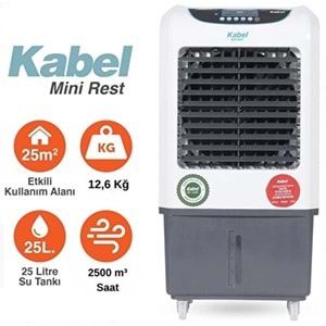 KABEL KBL-MN3000 MİNİ REST EVAPORATİF TAŞINABİLİR SULU SOĞUTUCU