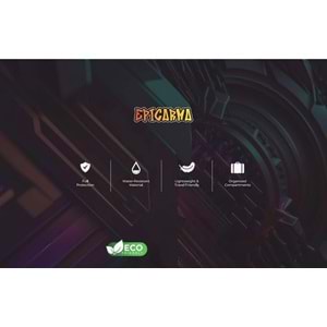EPICARMA EA-PS5002-BK PLAYSTATION 5 HARD SHELL SEYAHAT ÇANTASI SİYAH