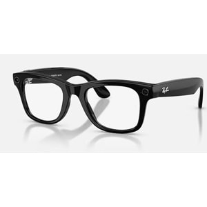 RAYBAN META WAYFARER GEN 2 AKILLI GÖZLÜK F SHİNY BLACK - L CLEAR/GRAPHİTE GREEN TRANSİTİONS RW4012 53MM