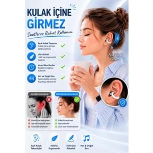 ABBRUCH NE-11S KABLOSUZ BLUETOOTH KÜPE KULAKLIK MAVİ