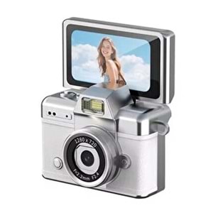 ABBRUCH MİNİ FLİP DİGİTAL CAMERA GÜMÜŞ LK-027