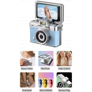 ABBRUCH MİNİ FLİP DİGİTAL CAMERA SİYAH LK-027