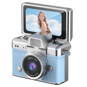 ABBRUCH MİNİ FLİP DİGİTAL CAMERA MAVİ LK-027